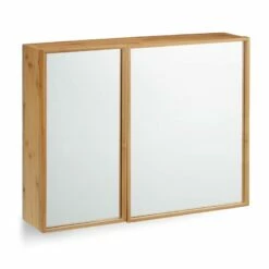 Armoire De Salle De Bain Miroir 2 Portes