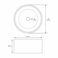 Lavabo Ø 41x18cm Noir Céramique 19 Lavabo Ø 41x18cm Noir Céramique -HOME24 Ventes 29b01a8e98434048bd2b5e0a94fe029e