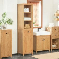 Colonne De Salle De Bain Naturel BZR95-N 14 Colonne De Salle De Bain Naturel BZR95-N -HOME24 Ventes 2cb54b59a87c4d7c8620918a2dc88b2d