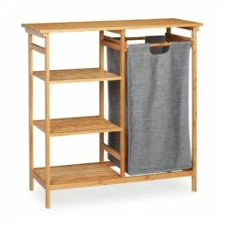 Étagère En Bambou Avec Panier à Linge -HOME24 Ventes 2d90416839e8469a8ce7ff8ca6a565df