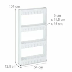Étagère De Cuisine à Roulettes 4 Niveaux 31 Étagère De Cuisine à Roulettes 4 Niveaux -HOME24 Ventes 31230ddb28b740cb84c920f2bf7bdf00