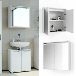 Armoire De Toilette Ruben Blanc -HOME24 Ventes 3197daae18b149299d3c6f2db589849e