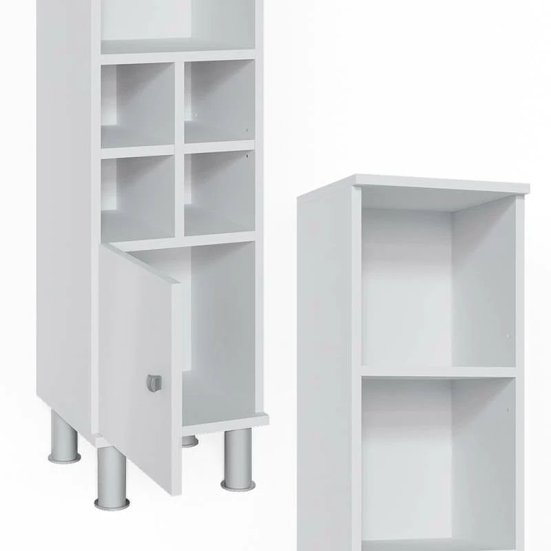 Chiffonnier Fynn Blanc 7 Compartiments 8 Chiffonnier Fynn Blanc 7 Compartiments – Image 6