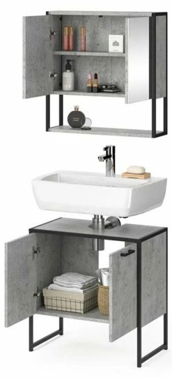 Salle De Bain Fyrk Béton (2 éléments) 13 Salle De Bain Fyrk Béton (2 éléments) -HOME24 Ventes 3393076aed9a410aac4348c0765bcb87.cropped 250 24 442 968.processed