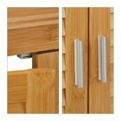 Meuble Dessous De Lavabo LAMELL Bambou -HOME24 Ventes 3497ee42a77140a08999cd4eb59657ba