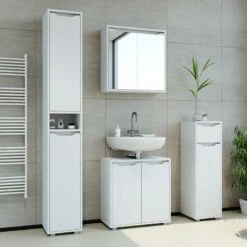 Armoire De Toilette Ruben Blanc -HOME24 Ventes 34aa310087044be2be749b836a6d9d37