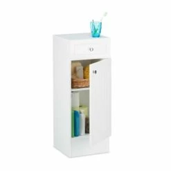 Armoire De Salle De Bain En Bois Blanc -HOME24 Ventes 376e751133cf41ca9732b0de00273dfa