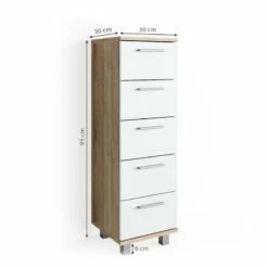 Chiffonnier Ilias Sonoma/blanc 11 Chiffonnier Ilias Sonoma/blanc -HOME24 Ventes 38a4d090e98e4c7087c2e287b0d8a7b4