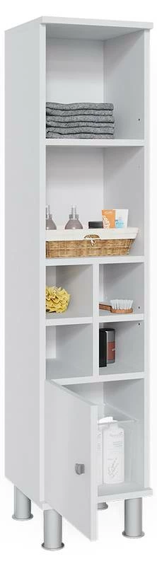 Chiffonnier Fynn Blanc 7 Compartiments 6 Chiffonnier Fynn Blanc 7 Compartiments – Image 4