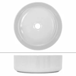 Vasque Ronde Ø355x120mm, Blanc -HOME24 Ventes 3a0aa58b131147c6a5f285827a999562