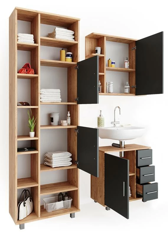 Salle De Bain Ilias Goldkraft (3 élém.) 6 Salle De Bain Ilias Goldkraft (3 élém.) – Image 4