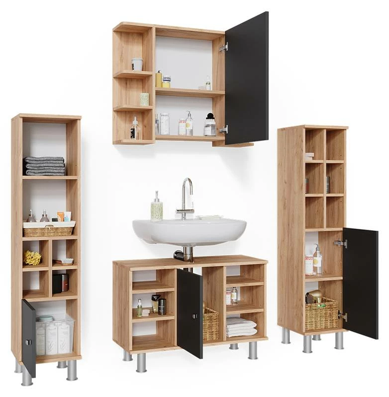 Salle De Bains Fynn Goldcraft (4 élém.) 5 Salle De Bains Fynn Goldcraft (4 élém.) – Image 3