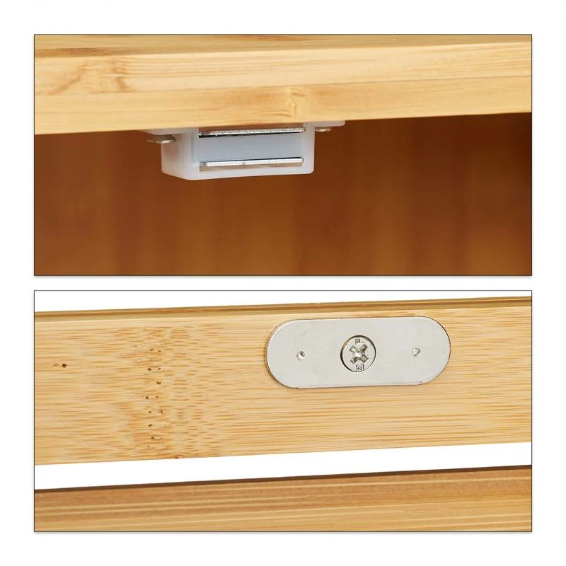 Étagère Salle De Bain Bambou à 7 étages 8 Étagère Salle De Bain Bambou à 7 étages – Image 6