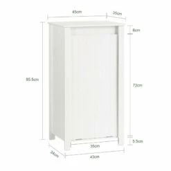 Meuble Bas De Salle De Bain BZR100-W -HOME24 Ventes 449854c168d7448e91088546ac74443c