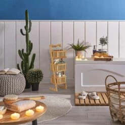 Étagère Salle De Bain Bambou 3 Paniers 11 Étagère Salle De Bain Bambou 3 Paniers -HOME24 Ventes 478ddf9bacb14c72b601af99c4886751