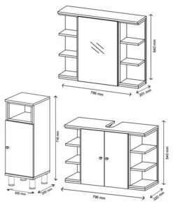 Salle De Bain Aquis Blanc/sonoma (3 él.) -HOME24 Ventes 47fda5c8e3764a26a834eb0f98fd998b.cropped 117 62 737 878.processed