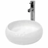 Vasque Ronde 400x350x155 Mm Blanc 2 Vasque Ronde 400x350x155 Mm Blanc -HOME24 Ventes 4eaa6f6d1e9f4b978b6aaf3eb602470e 1
