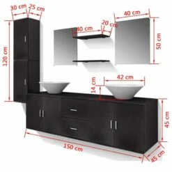VIDAXL Ensemble De Meubles De Salle De Bain -HOME24 Ventes 51ba64f86c1e474aa27c984c6564b5b2