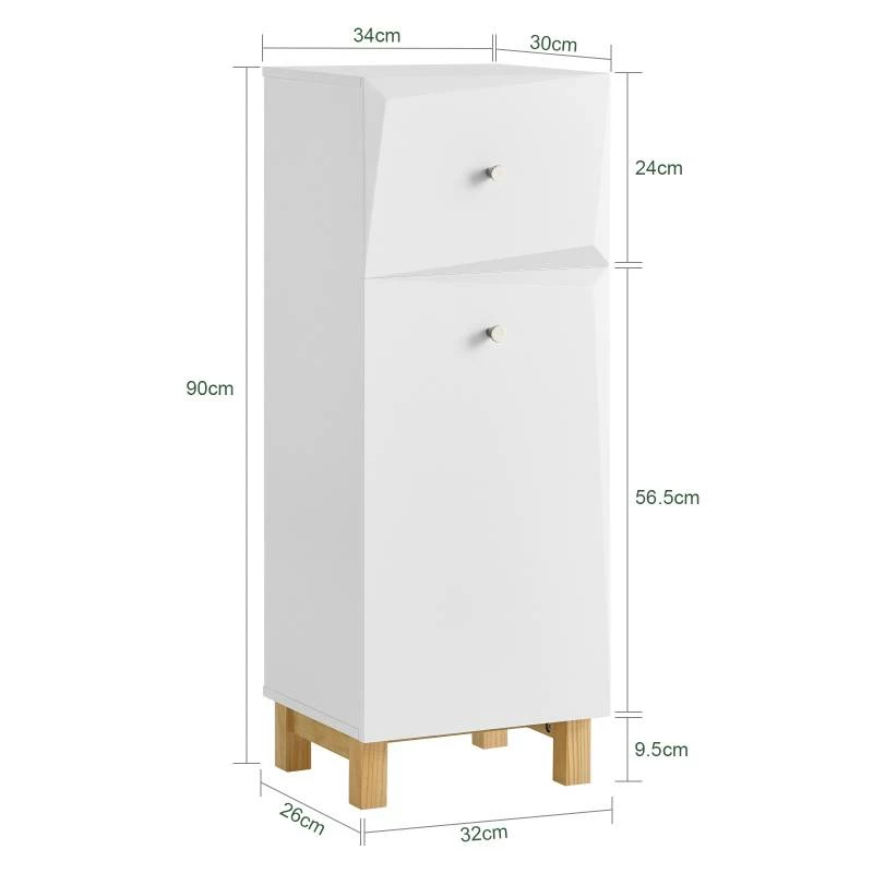 Armoire Salle De Bain BZR93-W 10 Armoire Salle De Bain BZR93-W – Image 8
