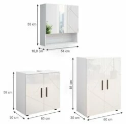 Salle De Bain Irma Blanc Brillant(3 él.) -HOME24 Ventes 53675c3d592044ba9e6c3051749a7124.cropped 28 53 920 905.processed