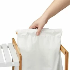 Étagère à 4 Niveaux Avec Panier à Linge 16 Étagère à 4 Niveaux Avec Panier à Linge -HOME24 Ventes 569ac02e979943e08bfd6401ddd1446a