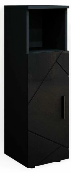 Chiffonnier Irma Anthracite Brillant