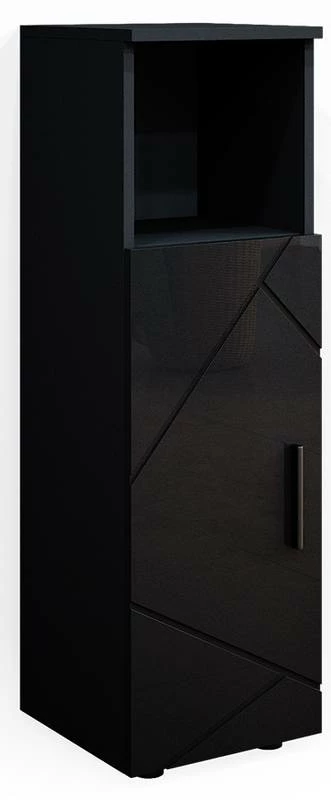 Chiffonnier Irma Anthracite Brillant 3 Chiffonnier Irma Anthracite Brillant