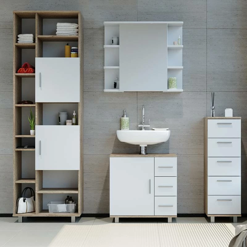 Meuble Sous-lavabo Ilias 60cm 4 Meuble Sous-lavabo Ilias 60cm – Image 2