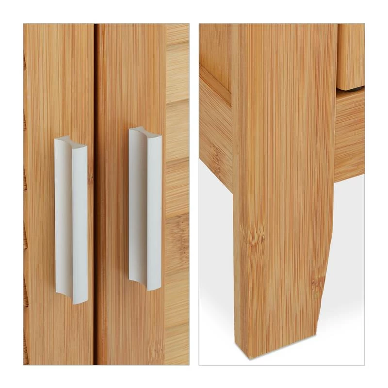 Armoire Dessous De Lavabo Bambou 10 Armoire Dessous De Lavabo Bambou – Image 8