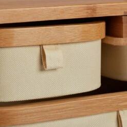 Commode Mini En Bambou 3 Casiers SDB -HOME24 Ventes 6664958c28f54bc59d78c6409c3c540c