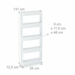 Étagère De Cuisine à Roulettes 5 Niveaux -HOME24 Ventes 671f0a9907734270b1804168cda5491e