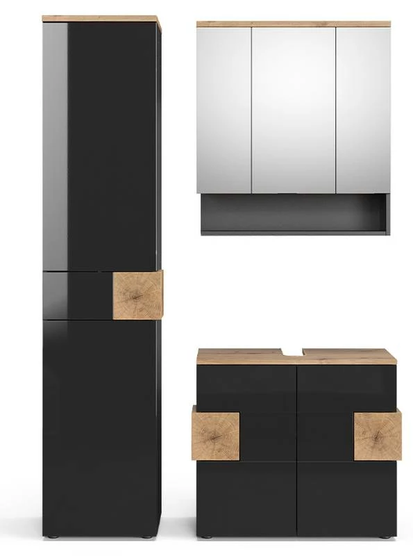 Salle De Bains Eden Anthracite (3 élém.) 4 Salle De Bains Eden Anthracite (3 élém.) – Image 2