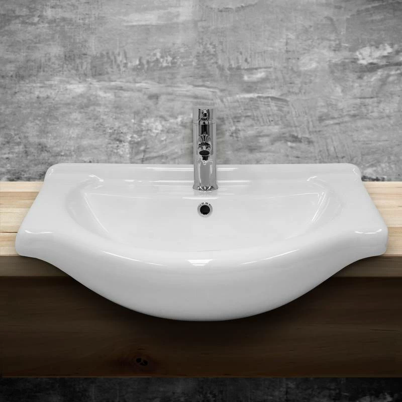 Vasque 67,5x51,5x21,5 Cm Blanc 4 Vasque 67,5x51,5x21,5 Cm Blanc – Image 2