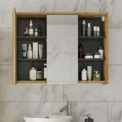 Armoire De Toilette Viola Artisan/gris -HOME24 Ventes 6e16ddb373544477b16fb8655f13d469