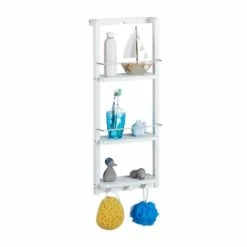 Étagère Douche Suspendue Bambou Blanc -HOME24 Ventes 6ecdade1330149218edd6f85e0fb8784