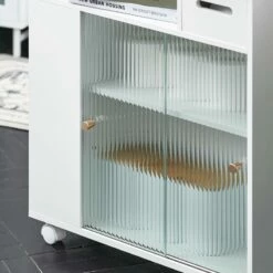 Armoire WC Roulante BZR117-W -HOME24 Ventes 712b1405b3984833967dbfc5fc572079