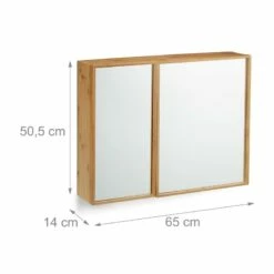 Armoire De Salle De Bain Miroir 2 Portes -HOME24 Ventes 72f6d13a4a4d486280a6ff7b232d2821