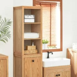 Colonne De Salle De Bain Naturel BZR95-N 17 Colonne De Salle De Bain Naturel BZR95-N -HOME24 Ventes 732463d4ad78475883bed9f8002d9b98