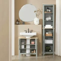 Meuble Sous Vasque BZR69-II-HG -HOME24 Ventes 736e4bb802964c159b2310fda5c50e27