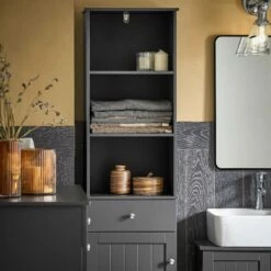 Meuble Colonne De Salle De Bain BZR17-W -HOME24 Ventes 775e81561d2d4f84a2b8e12fd65f9d9c