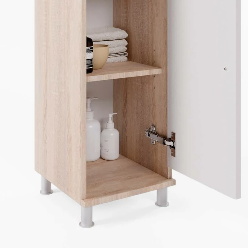 Chiffonnier Fynn Sonoma/blanc 8 Chiffonnier Fynn Sonoma/blanc – Image 6