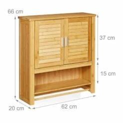 Armoire Salle De Bain LAMELL Bambou -HOME24 Ventes 77e041da9fe84fbf9918afc9ddcf88fd
