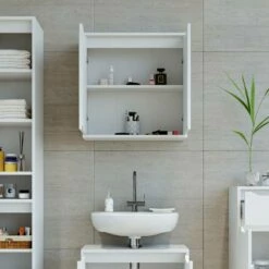 Armoire De Toilette Ruben Blanc -HOME24 Ventes 7a86ae5ccd42410b9b8a78c433600c43