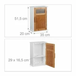 Placard Salle De Bain Blanc Porte Bambou 19 Placard Salle De Bain Blanc Porte Bambou -HOME24 Ventes 7bf5cd92e4c943efb3be279c89aee005