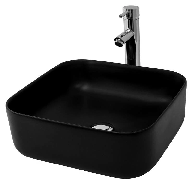 Vasque 395x395x14 Cm Noir 3 Vasque 395x395x14 Cm Noir