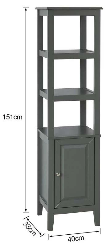 Meuble Colonne Salle De Bain FRG205-W 16 Meuble Colonne Salle De Bain FRG205-W – Image 14