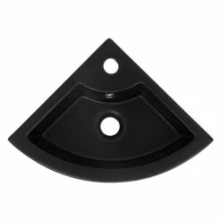 Lavabo D'angle 46x33x13cm Blanc -HOME24 Ventes 82346eeb810e4ef39b9f020386703a59