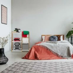 Étagère à 4 Niveaux Avec Panier à Linge 14 Étagère à 4 Niveaux Avec Panier à Linge -HOME24 Ventes 8607246624bc4acbb1fe5659cb61b012