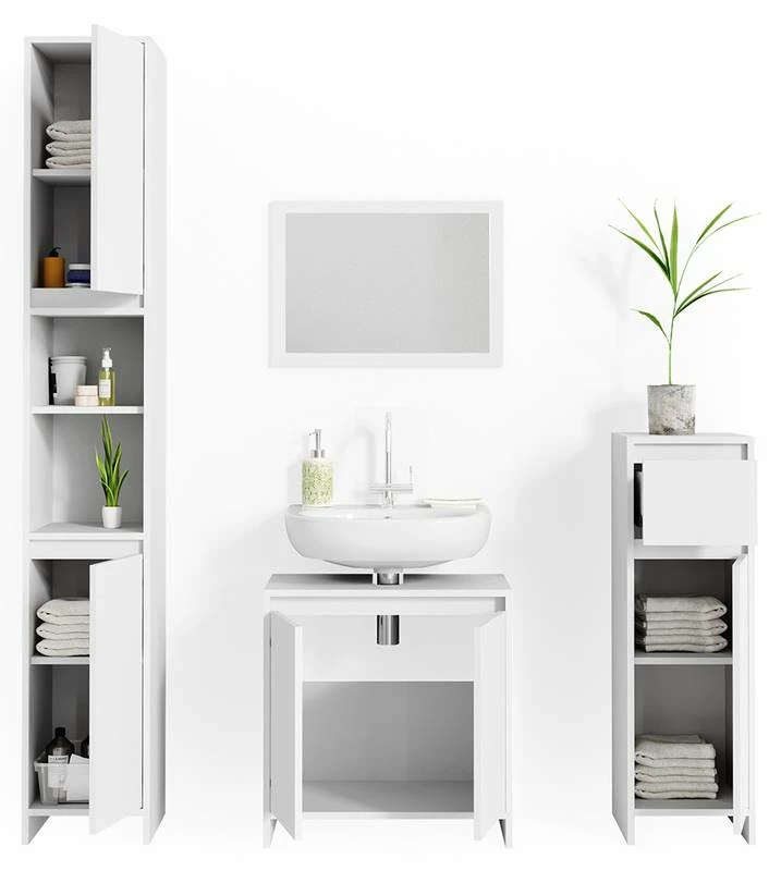 Salle De Bain Emma Blanc (4 élém.) 7 Salle De Bain Emma Blanc (4 élém.) – Image 5