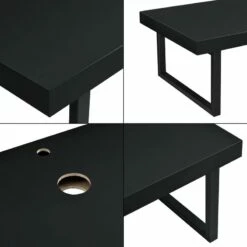 Plan De Toilette Noir Mat -HOME24 Ventes 8aad94fcab824bb490cd34fb429e2517